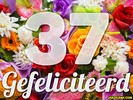 37 jaar boeket