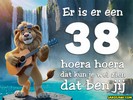38 jaar leeuw muziekaal