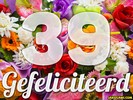 39 jaar boeket