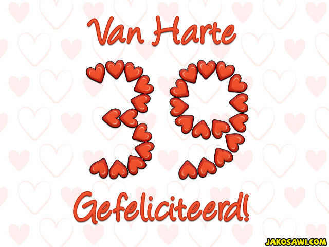 39 jaar hartjes