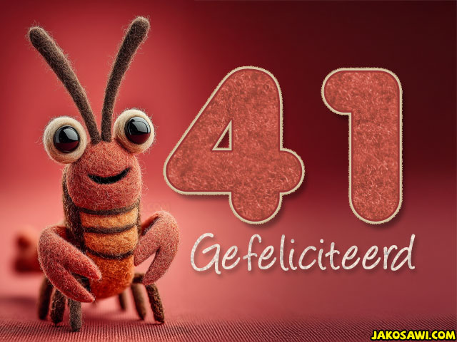 41 jaar kreeft