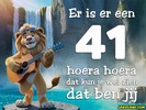 41 jaar leeuw muziekaal