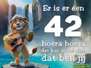 42 jaar leeuw muziekaal