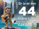 44 jaar leeuw muziekaal