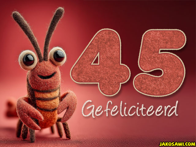 45 jaar kreeft