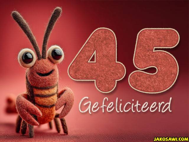 45 jaar kreeft