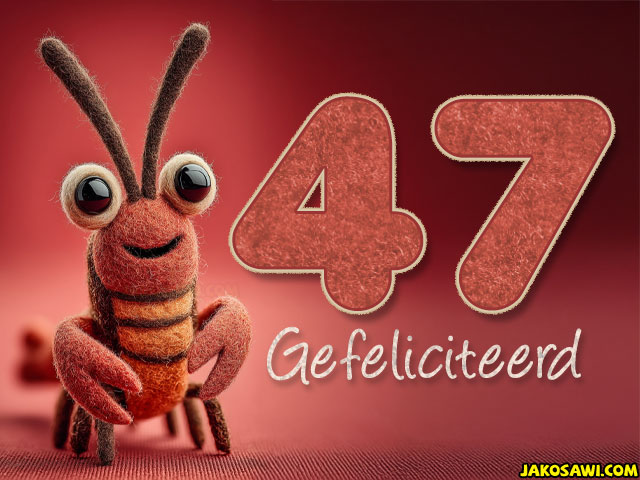 47 jaar kreeft