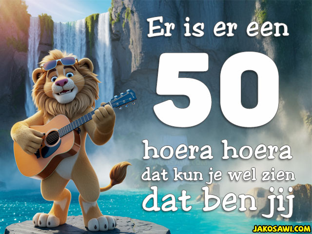 50 jaar leeuw muziekaal