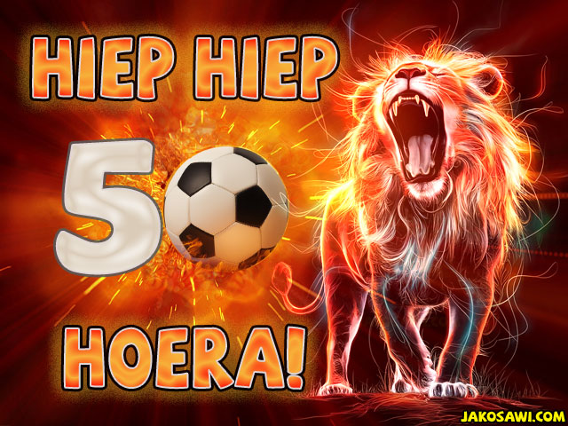 50 jaar voetbal leeuw