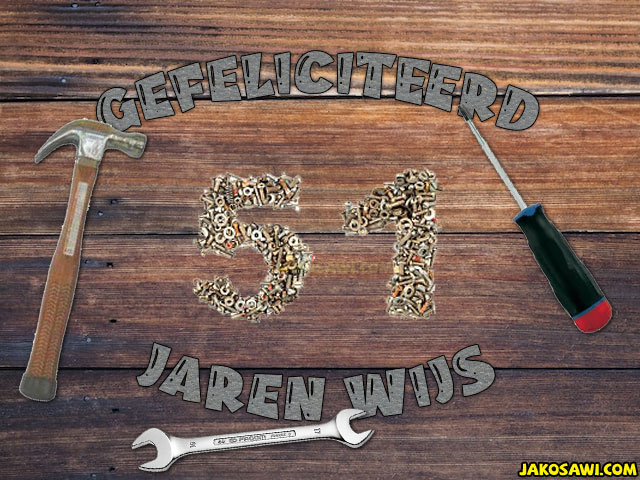 51 jaar klusser gereedschap