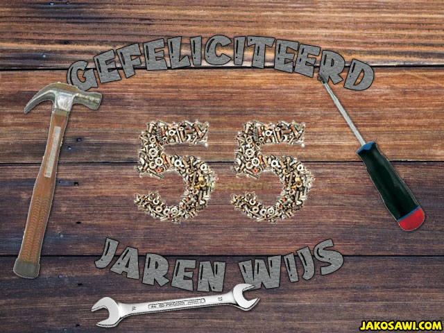 55 jaar klusser gereedschap