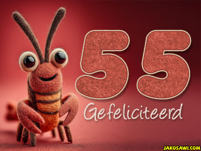 55 jaar kreeft