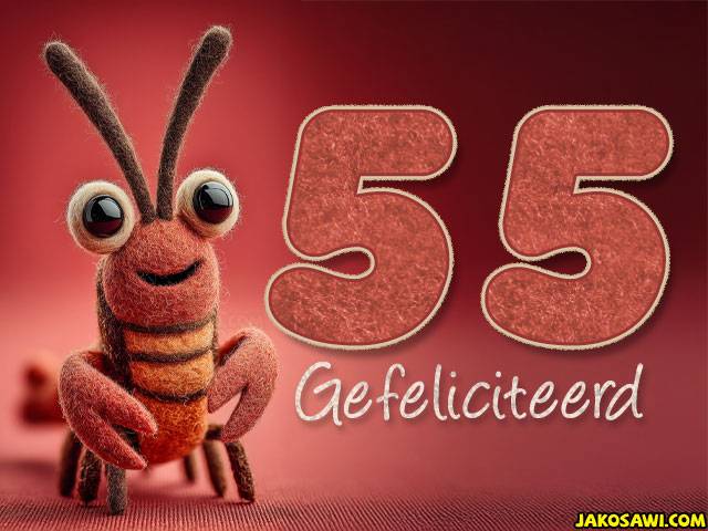 55 jaar kreeft