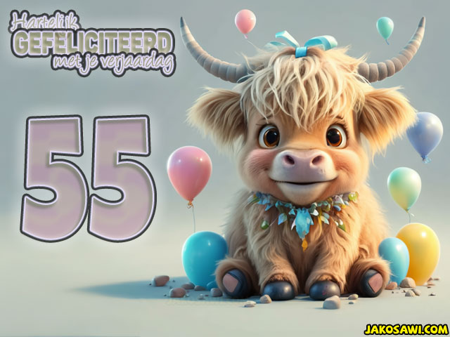 55 jaar stier