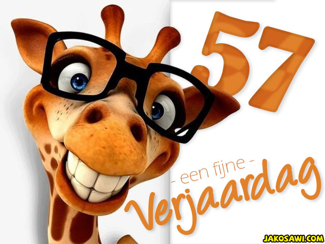 57 jaar fijne verjaardag 2201