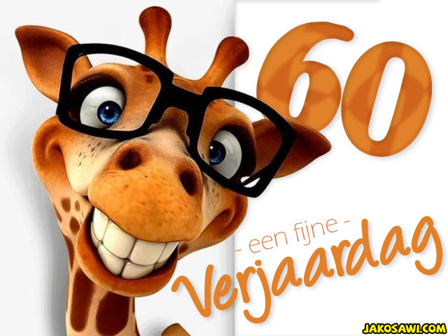 60 jaar fijne verjaardag 2201