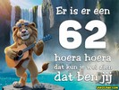 62 jaar leeuw muziekaal