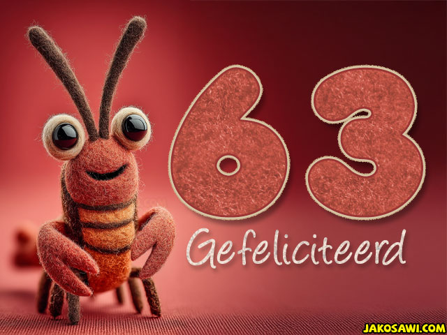63 jaar kreeft