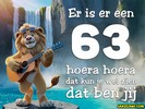 63 jaar leeuw muziekaal