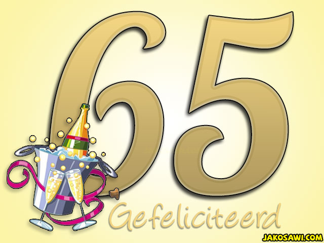 65 jaar champagne