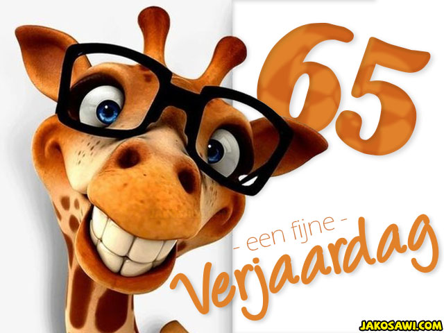 65 jaar fijne verjaardag 2201