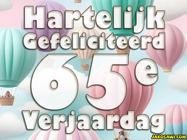 65 jaar luchtballon 1