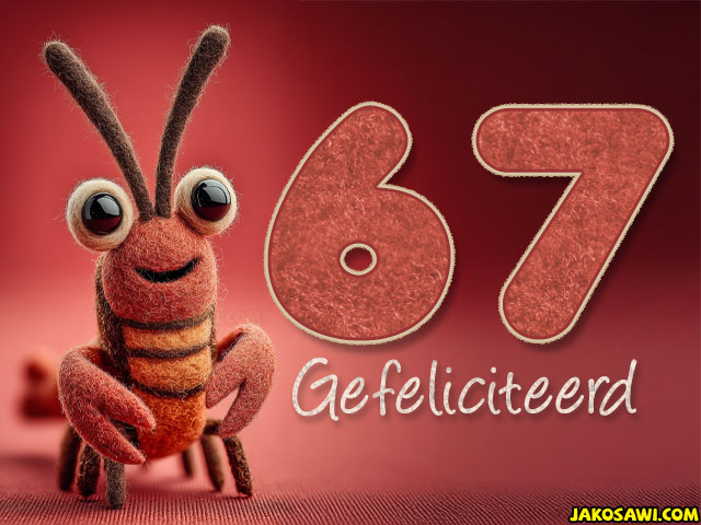 67 jaar kreeft