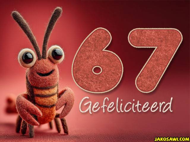 67 jaar kreeft