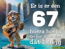 67 jaar leeuw muziekaal