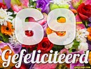 69 jaar boeket