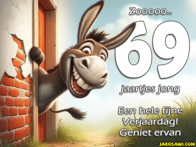 69 jaar jong