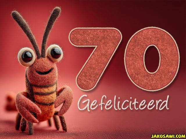 70 jaar kreeft