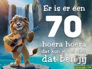 70 jaar leeuw muziekaal