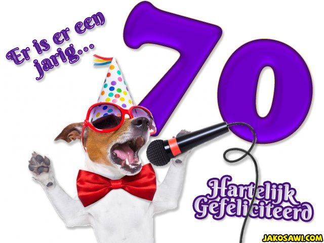70 jaar zang