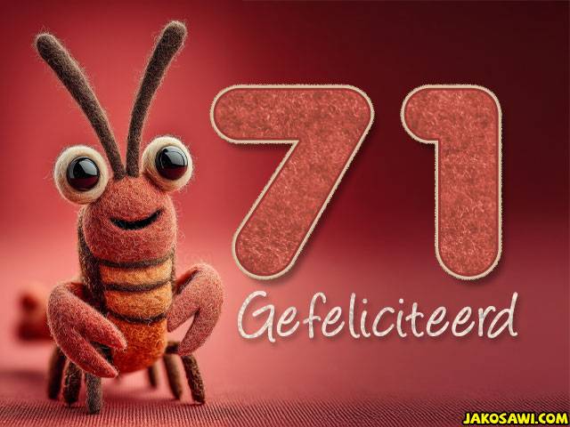 71 jaar kreeft