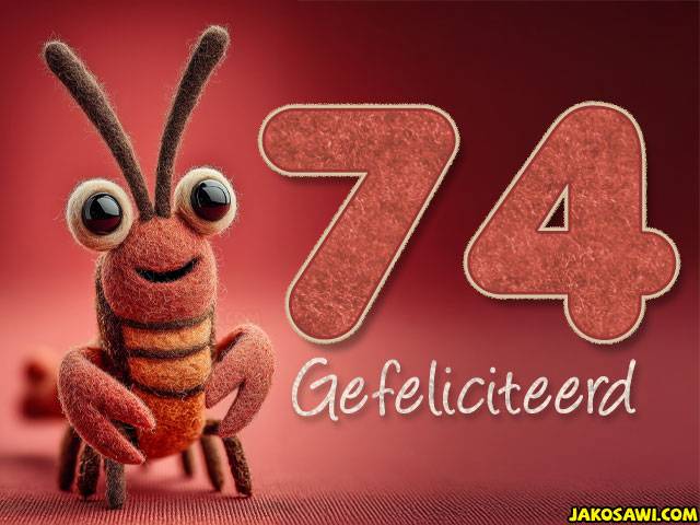 74 jaar kreeft