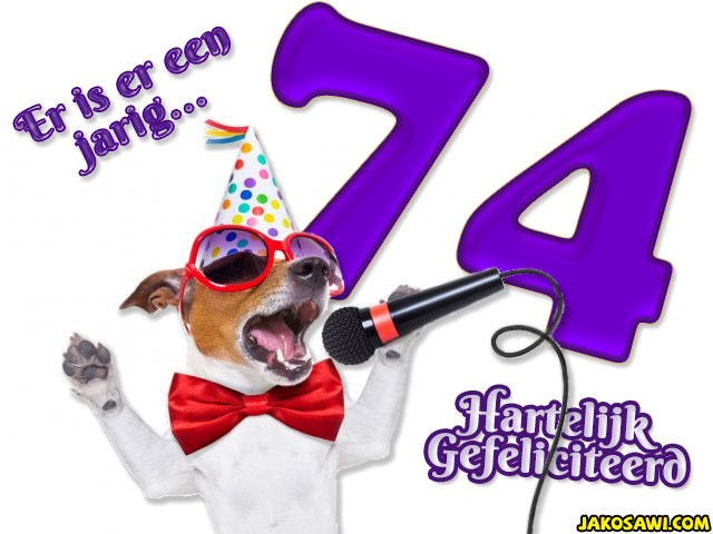 74 jaar zang
