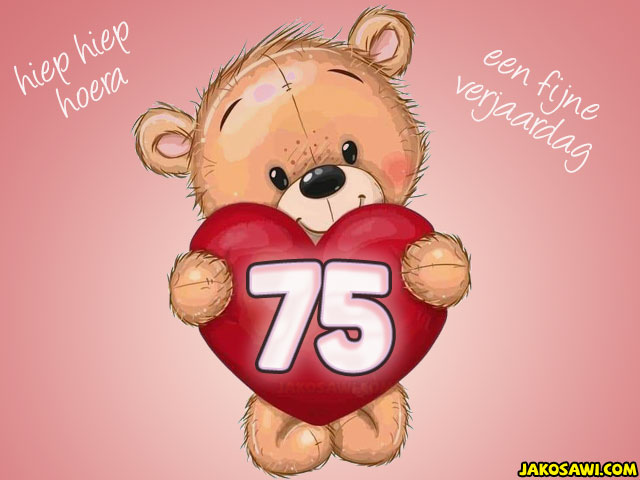 75 jaar hart beer