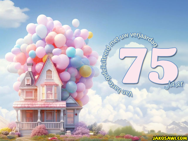 75 jaar huisje 1
