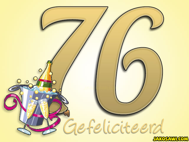 76 jaar champagne