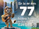 77 jaar leeuw muziekaal