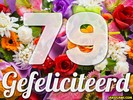 79 jaar boeket