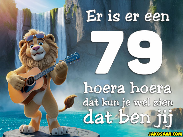 79 jaar leeuw muziekaal