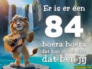 84 jaar leeuw muziekaal