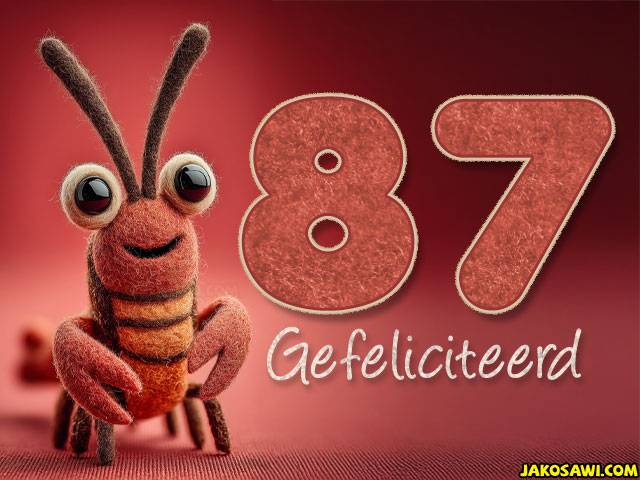 87 jaar kreeft