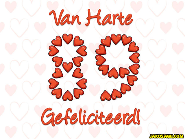 89 jaar hartjes