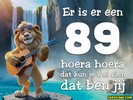 89 jaar leeuw muziekaal
