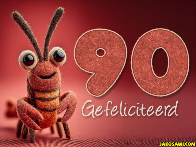 90 jaar kreeft