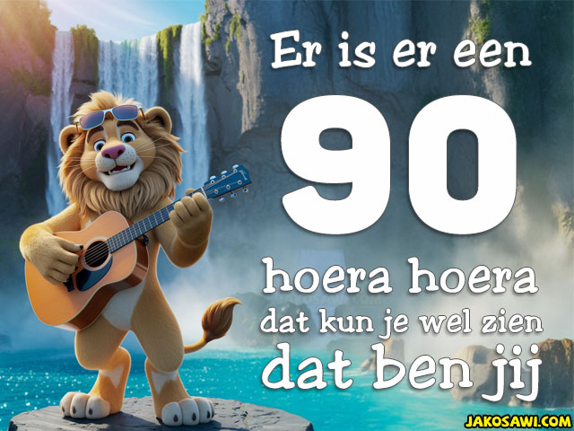 90 jaar leeuw muziekaal