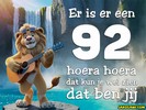 92 jaar leeuw muziekaal